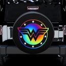 Wonder Woman Rainbow Spare Tire Covers Gift For Campers Nearkii