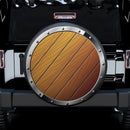 Wooden Shield Spare Tire Covers Gift For Campers Nearkii