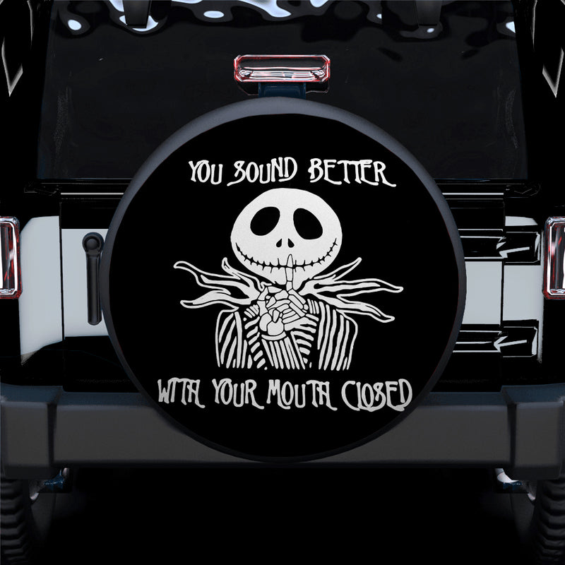 You Sound Better Jack Skellington Nightmare Before Christmas Car Spare Tire Covers Gift For Campers Nearkii