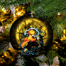 Zenitsu Moonlight Mica Circle Ornament Perfect Gift For Holiday Nearkii