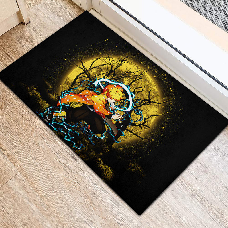 Zenitsu Demonslayer Moonlight Door Mats Home Decor