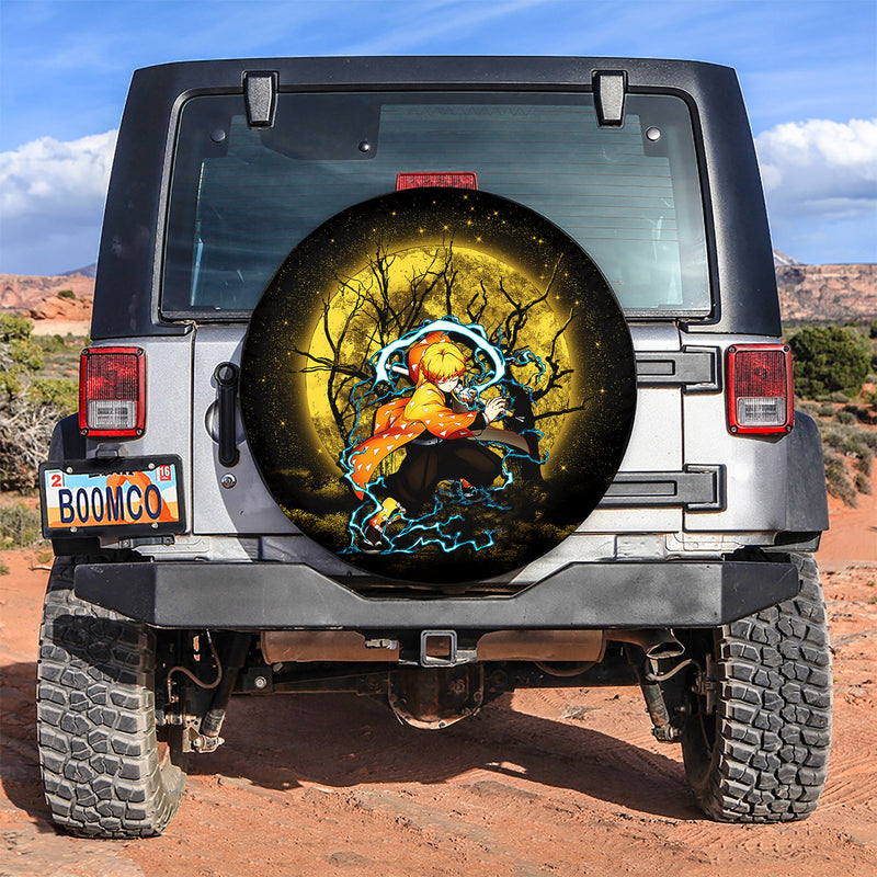 Zenitsu Demon Slayer Spare Tire Cover Gift For Campers Nearkii