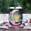 Zoro One Piece Love You To Moon And Back Premium Wine Tumbler Nearkii