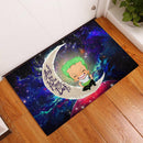 Zoro One Piece Love You To The Moon Galaxy Back Doormat Home Decor Nearkii