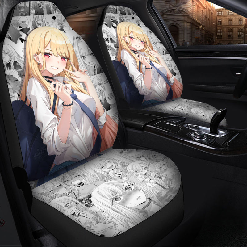 My Dress Up Darling Marin Waifu Anime Girl Car Seat Cover Nearkii