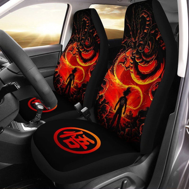 Goku And Shenron Dragon Ball Car Seat Covers Nearkii