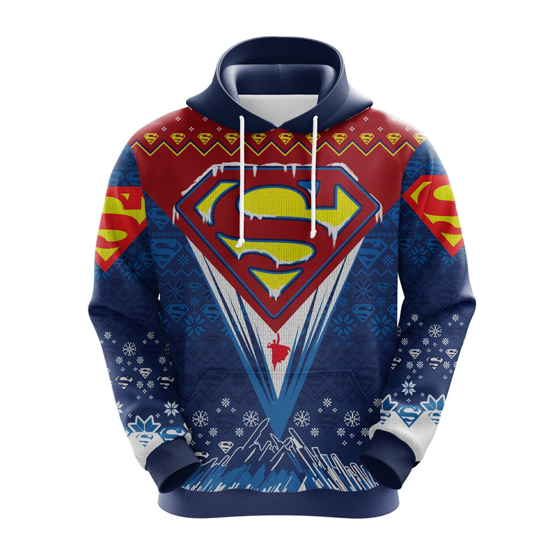 Super Man Christmas Cute Noel Mc Ugly Hoodie Amazing Gift Idea Thanksgiving Gift Nearkii