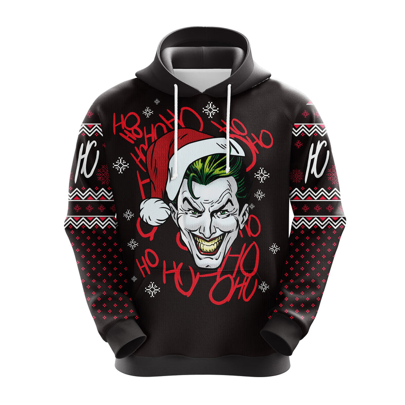 Black Joker Christmas Christmas Cute Noel Mc Ugly Hoodie Amazing Gift Idea Thanksgiving Gift Nearkii