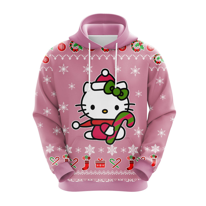 Hello Kitty 2 Christmas Cute Noel Mc Ugly Hoodie Amazing Gift Idea Thanksgiving Gift Nearkii