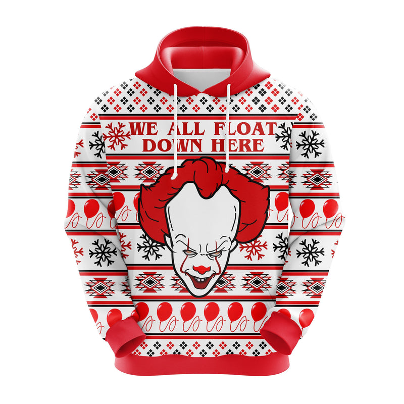 Pennywise Horror Christmas Cute Noel Mc Ugly Hoodie Amazing Gift Idea Thanksgiving Gift Nearkii