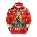 Agatsuma Zenitsu Christmas Cute Noel Mc Ugly Hoodie Amazing Gift Idea Thanksgiving Gift Nearkii