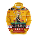 Agatsuma Zenitsu Christmas Cute Noel Mc Ugly Hoodie Amazing Gift Idea Thanksgiving Gift Nearkii