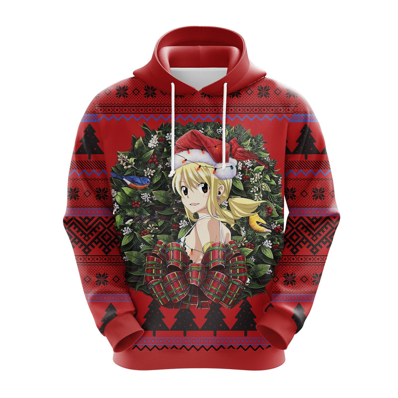 Lucy Heartfilia Fairy Tail Noel 2 Christmas Cute Noel Mc Ugly Hoodie Amazing Gift Idea Thanksgiving Gift Nearkii