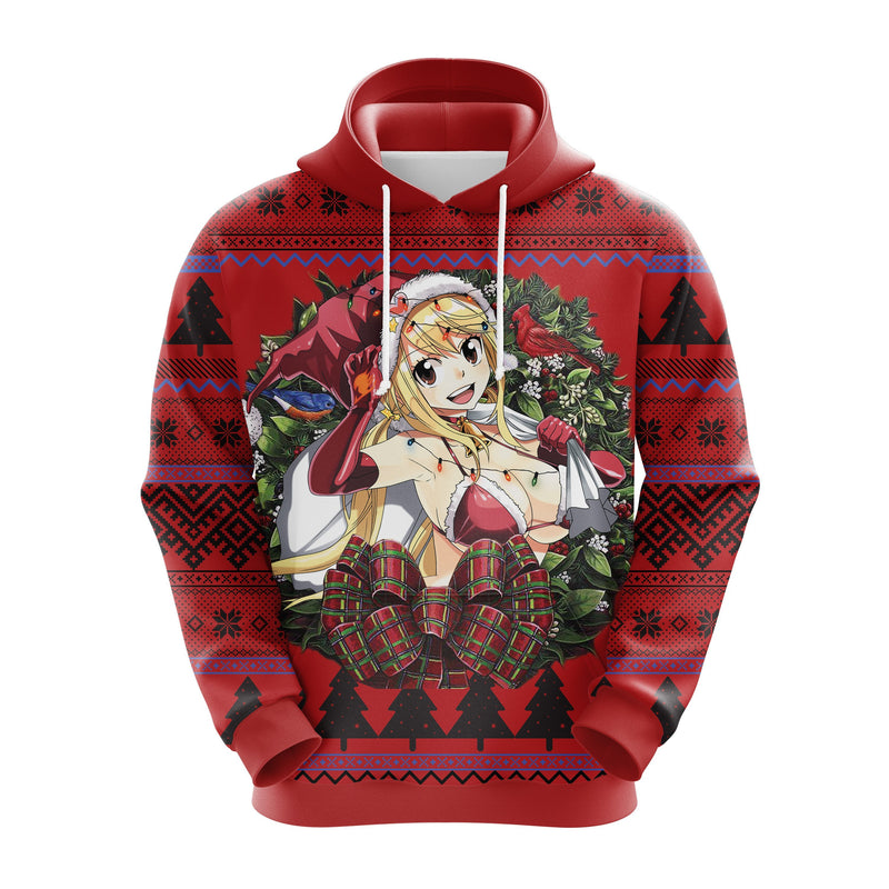 Lucy Heartfilia Fairy Tail Noel Christmas Cute Noel Mc Ugly Hoodie Amazing Gift Idea Thanksgiving Gift Nearkii