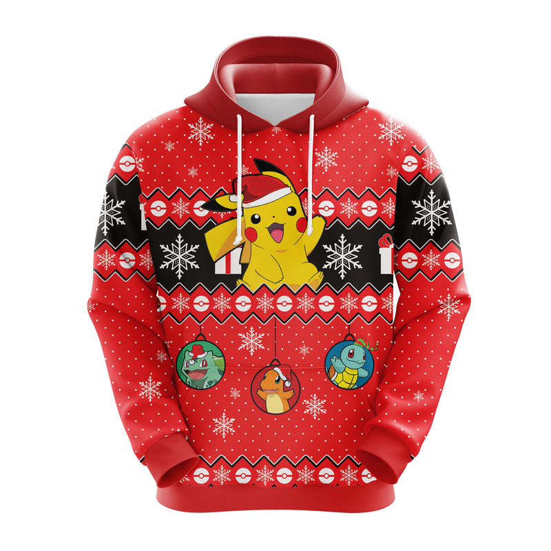 Pokemon Pikachu 1 Christmas Cute Noel Mc Ugly Hoodie Amazing Gift Idea Thanksgiving Gift Nearkii