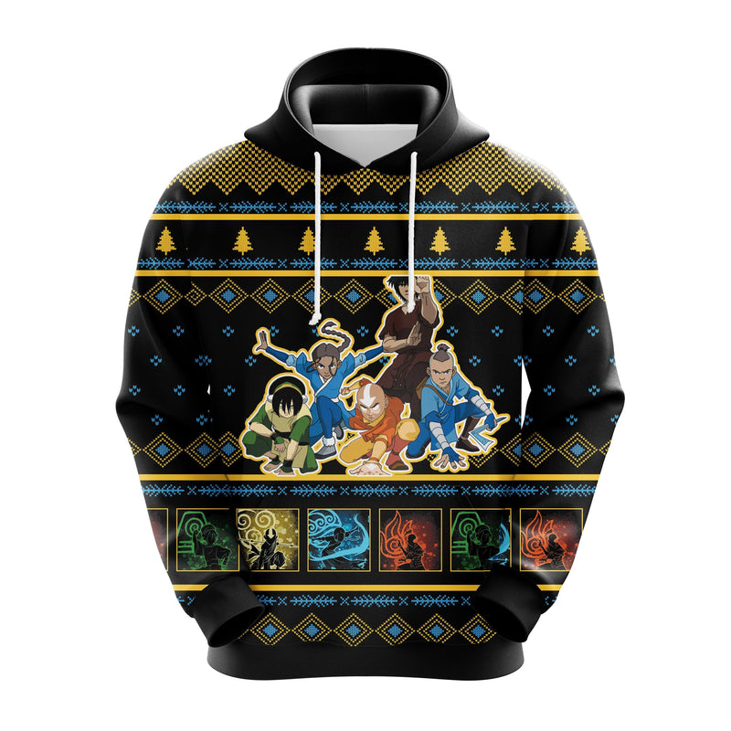 Avatar Last Airbender Christmas Cute Noel Mc Ugly Hoodie Amazing Gift Idea Thanksgiving Gift Nearkii