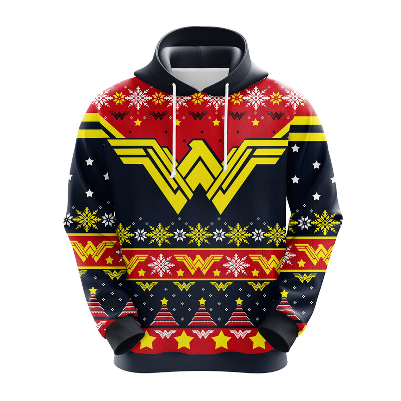 Wonder Woman Christmas Cute Noel Mc Ugly Hoodie Amazing Gift Idea Thanksgiving Gift Nearkii