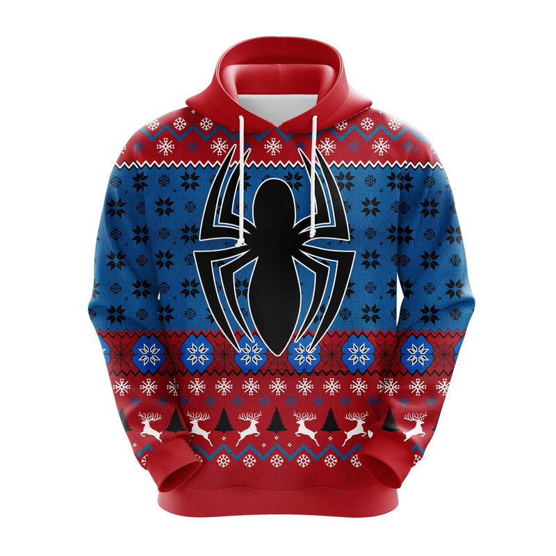 Spider Man 2 Christmas Cute Noel Mc Ugly Hoodie Amazing Gift Idea Thanksgiving Gift Nearkii