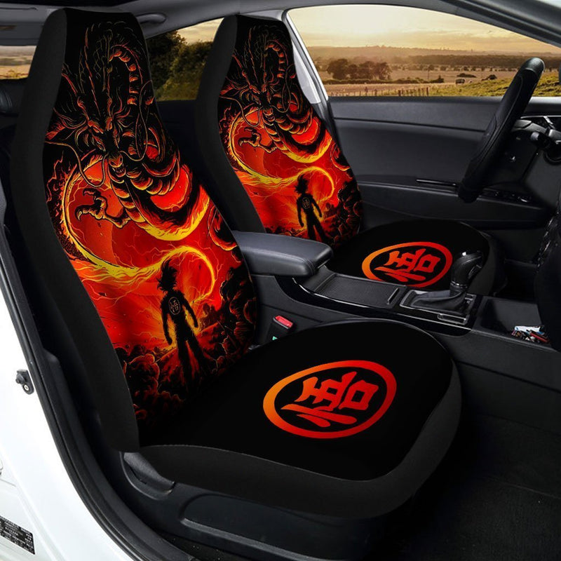 Goku And Shenron Dragon Ball Car Seat Covers Nearkii