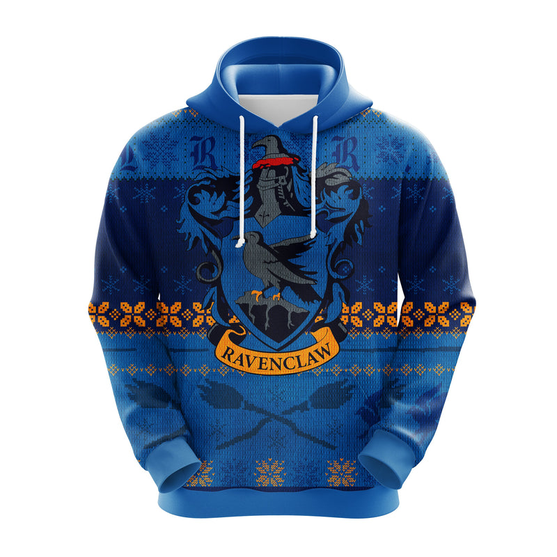 Raveclaw Blue Christmas Cute Noel Mc Ugly Hoodie Amazing Gift Idea Thanksgiving Gift Nearkii