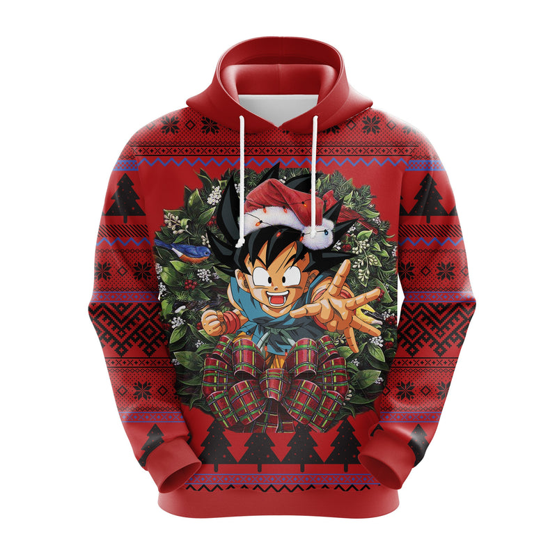 Goku Kid Dragon Ball Z Noel Christmas Cute Noel Mc Ugly Hoodie Amazing Gift Idea Thanksgiving Gift Nearkii