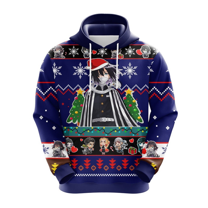 Obanai Iguro Christmas Cute Noel Mc Ugly Hoodie Amazing Gift Idea Thanksgiving Gift Nearkii