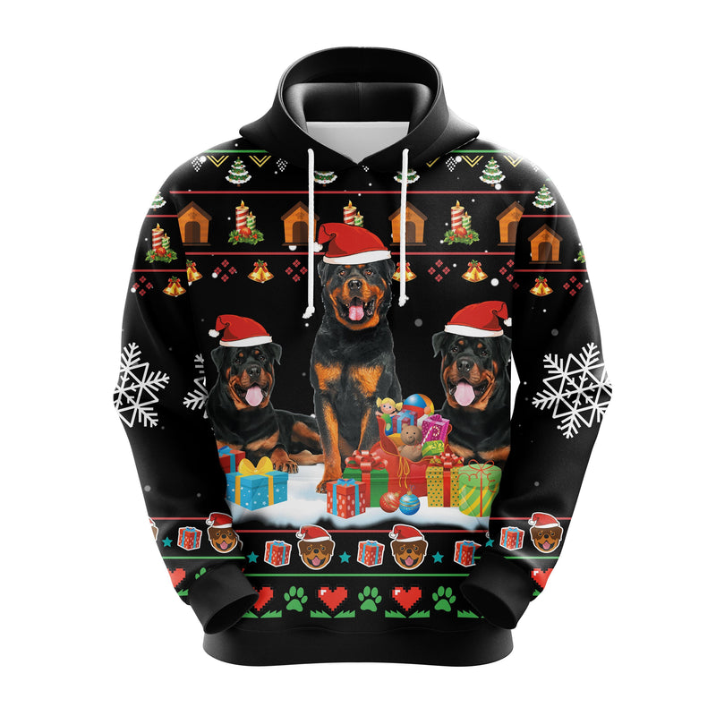 Rottweiler 1 Christmas Cute Noel Mc Ugly Hoodie Amazing Gift Idea Thanksgiving Gift Nearkii