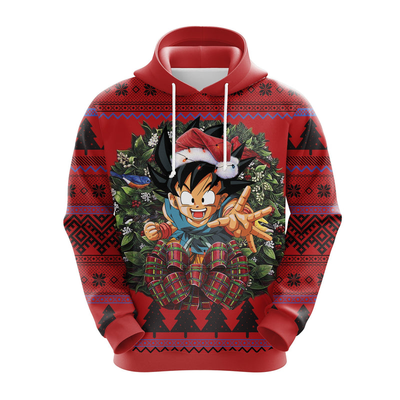 Goku Kid Dragon Ball Z Noel Christmas Cute Noel Mc Ugly Hoodie Amazing Gift Idea Thanksgiving Gift Nearkii