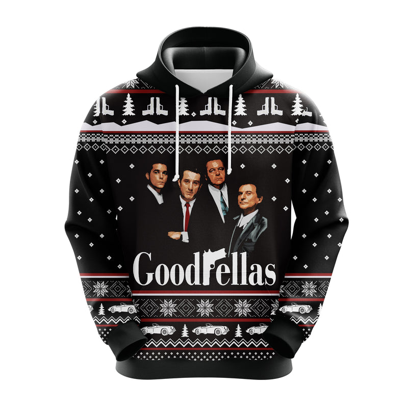 Goodfeallas Christmas Cute Noel Mc Ugly Hoodie Amazing Gift Idea Thanksgiving Gift Nearkii