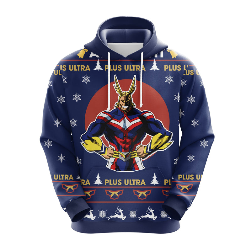 My Hero Academia All Might Christmas Cute Noel Mc Ugly Hoodie Amazing Gift Idea Thanksgiving Gift Nearkii