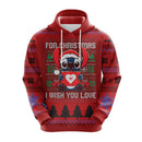 Lilo & Stitch Christmas Cute Noel Mc Ugly Hoodie Amazing Gift Idea Thanksgiving Gift Nearkii