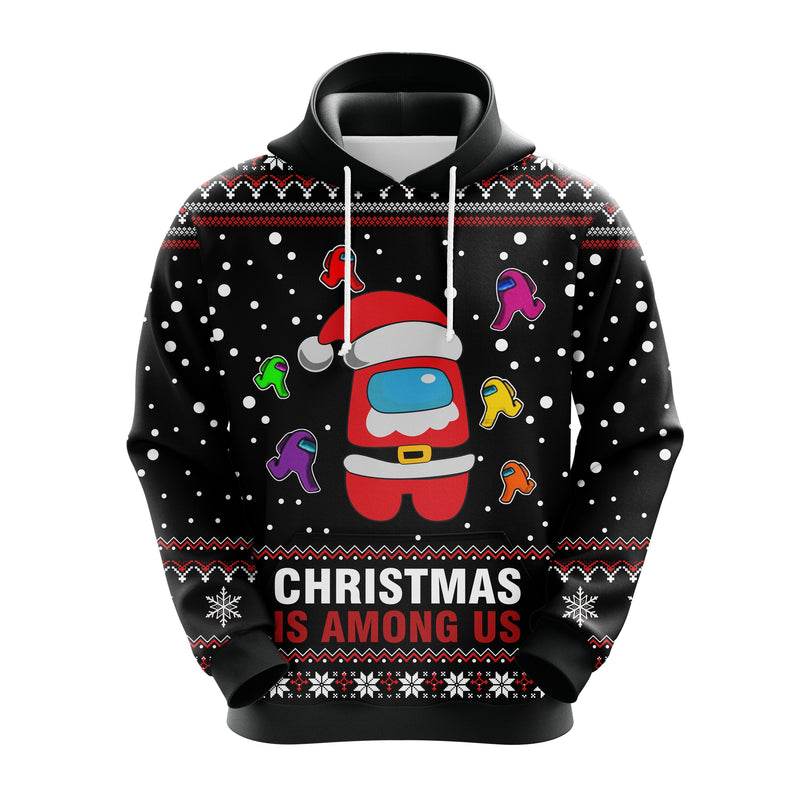 Santa Among Us Christmas Cute Noel Mc Ugly Hoodie Amazing Gift Idea Thanksgiving Gift Nearkii