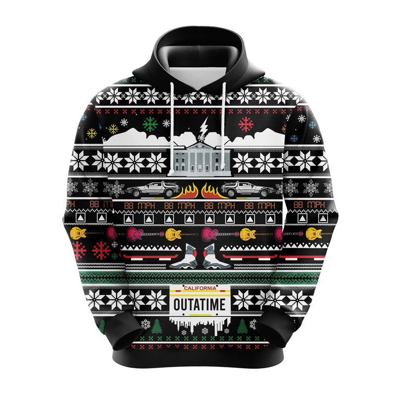 Outatime Christmas Cute Noel Mc Ugly Hoodie Amazing Gift Idea Thanksgiving Gift Nearkii