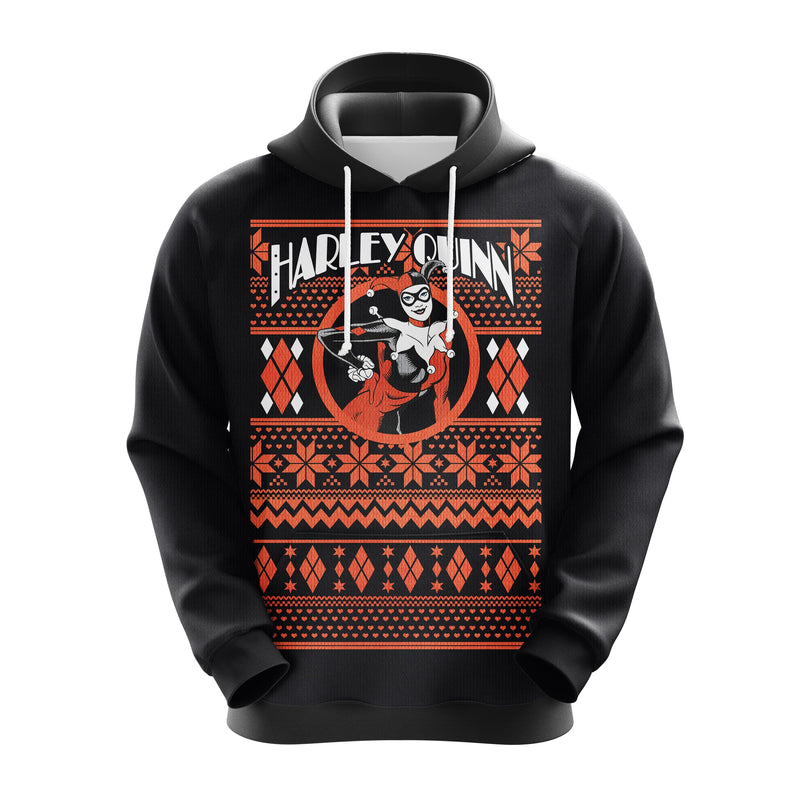 Harley Quinn 2 Christmas Christmas Cute Noel Mc Ugly Hoodie Amazing Gift Idea Thanksgiving Gift Nearkii