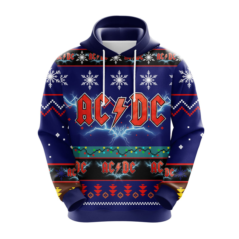 Ac/Dc Christmas Cute Noel Mc Ugly Hoodie Amazing Gift Idea Thanksgiving Gift Nearkii