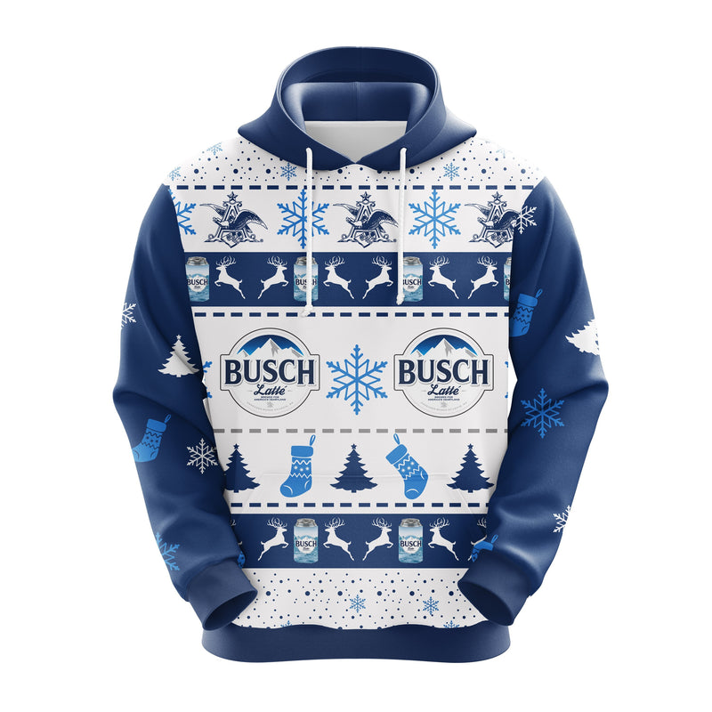 Busch Latte Beer Christmas Christmas Cute Noel Mc Ugly Hoodie Amazing Gift Idea Thanksgiving Gift Nearkii