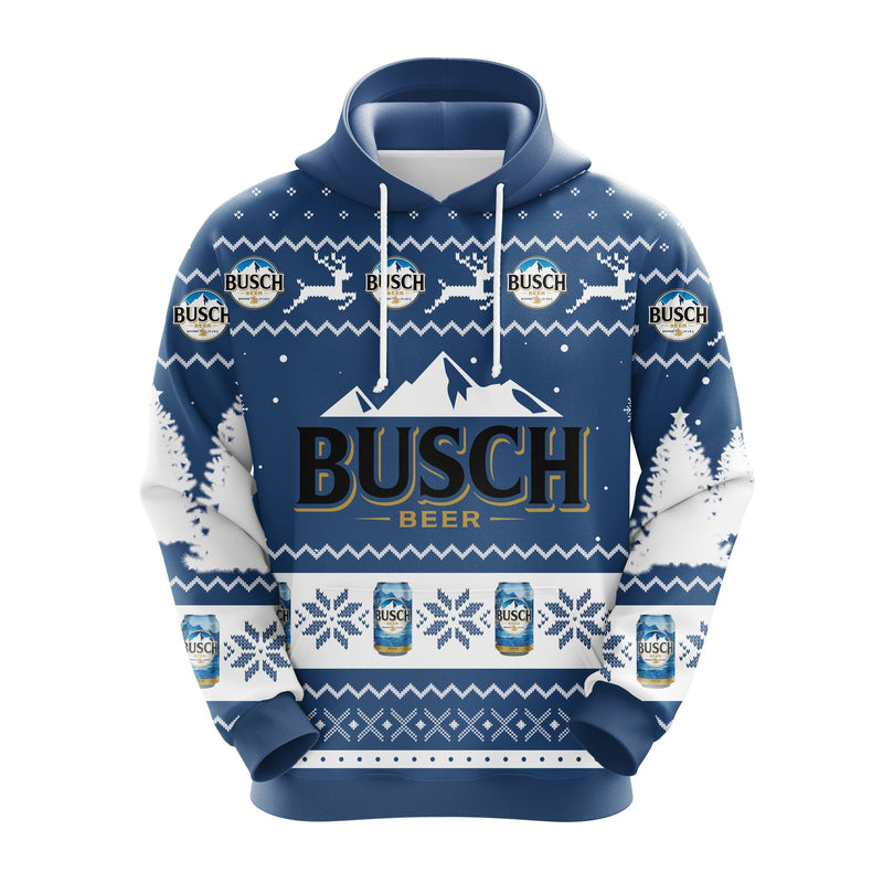 Busch Beer 1 Christmas Cute Noel Mc Ugly Hoodie Amazing Gift Idea Thanksgiving Gift Nearkii