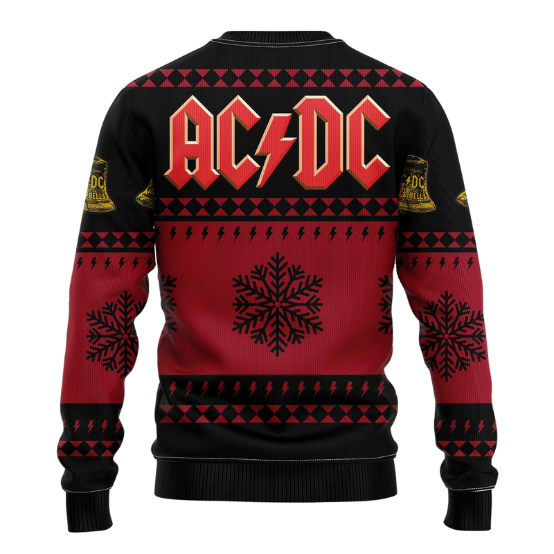 Acdc Red Ugly Christmas Sweater Amazing Gift Idea Thanksgiving Gift Nearkii