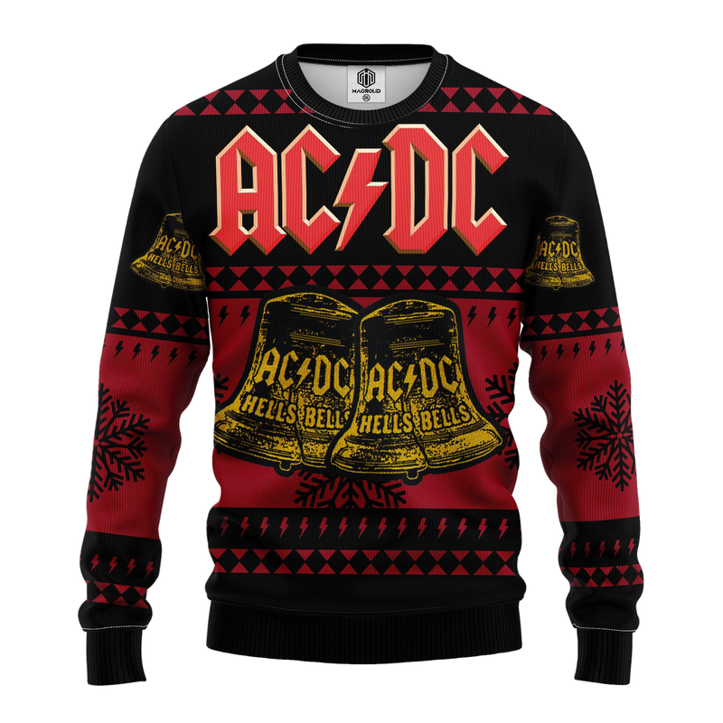 Acdc Red Ugly Christmas Sweater Amazing Gift Idea Thanksgiving Gift Nearkii