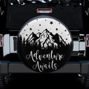 Adventure Awaits Car Spare Tire Cover Gift For Campers Nearkii