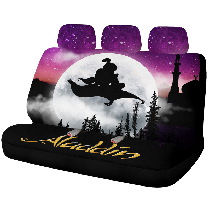 Aladin Moon Night Car Back Seat Covers Decor Protectors Nearkii