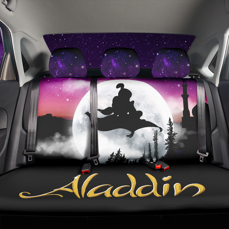 Aladin Moon Night Car Back Seat Covers Decor Protectors Nearkii