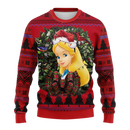 Alice In Wonderland Noel Mc Ugly Christmas Sweater Thanksgiving Gift Nearkii