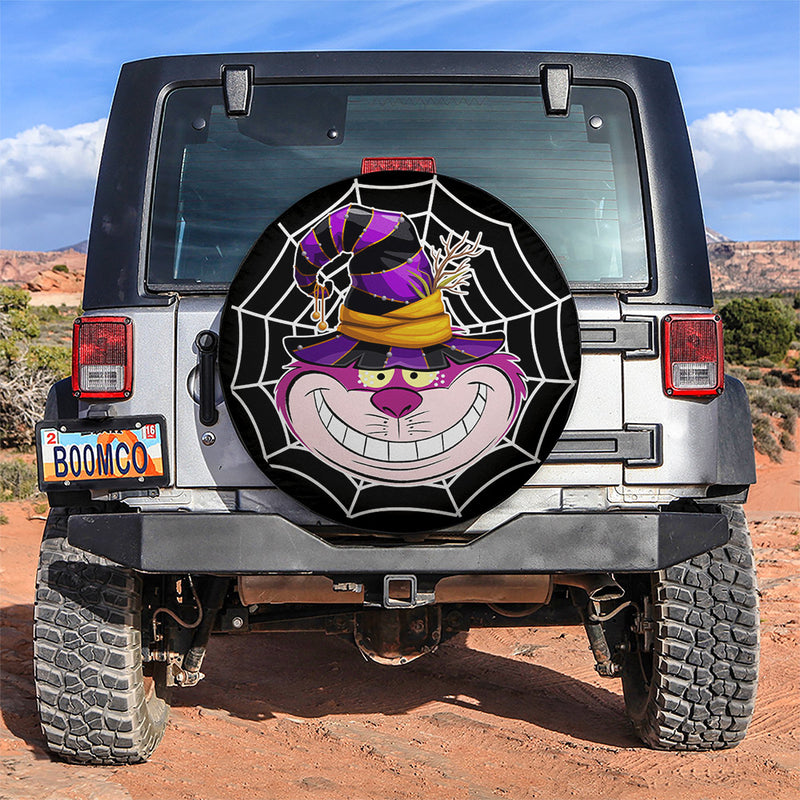 Alice In Wonderland Cat Jeep Car Spare Tire Covers Gift For Campers