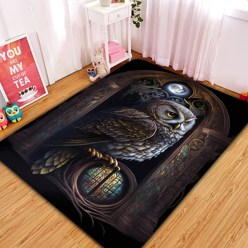 Magic Owl 2 Carpet Rug Home Room Decor Nearkii