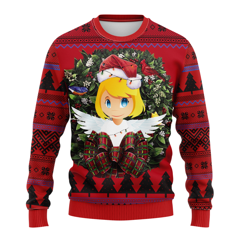 Angel Noel Mc Ugly Christmas Sweater Thanksgiving Gift Nearkii