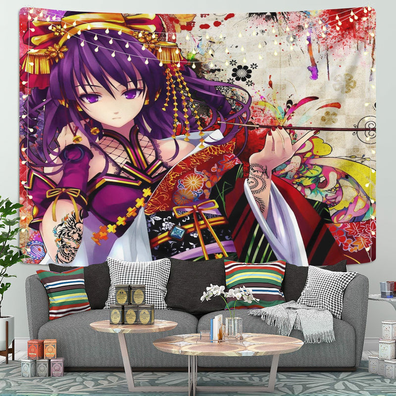 Anime Girl Tapestry Room Decor Nearkii