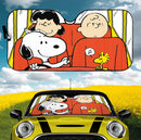 Snoopy Dog Car Auto Sunshades Nearkii