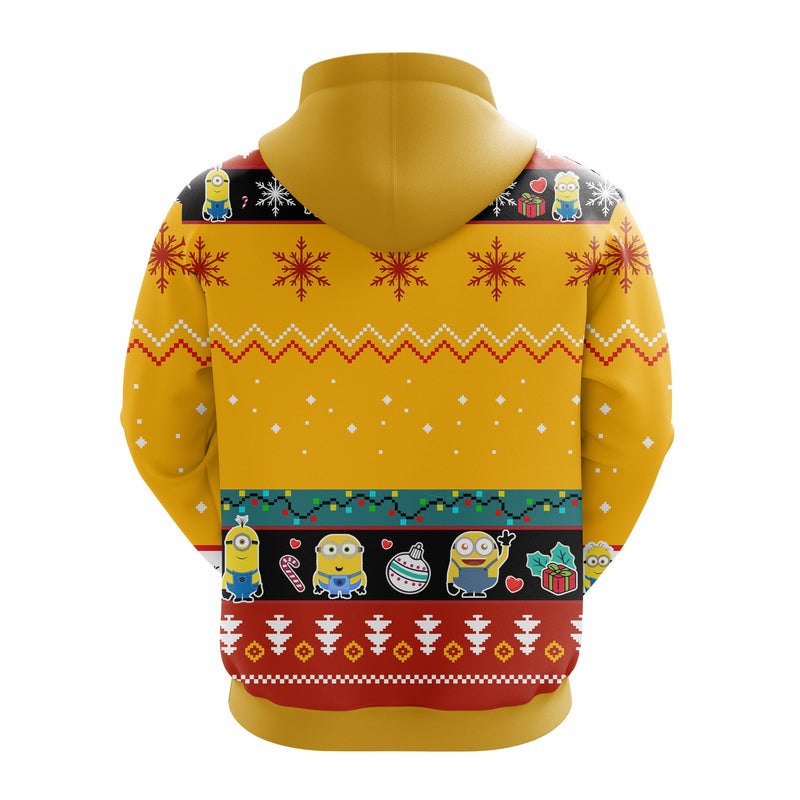 Minions Christmas Cute Noel Mc Ugly Hoodie Amazing Gift Idea Thanksgiving Gift Nearkii