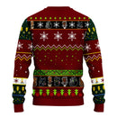 Baby Groot And Toothless Unicorn Christmas Sweater Brown Green 1 Amazing Gift Idea Thanksgiving Gift Nearkii